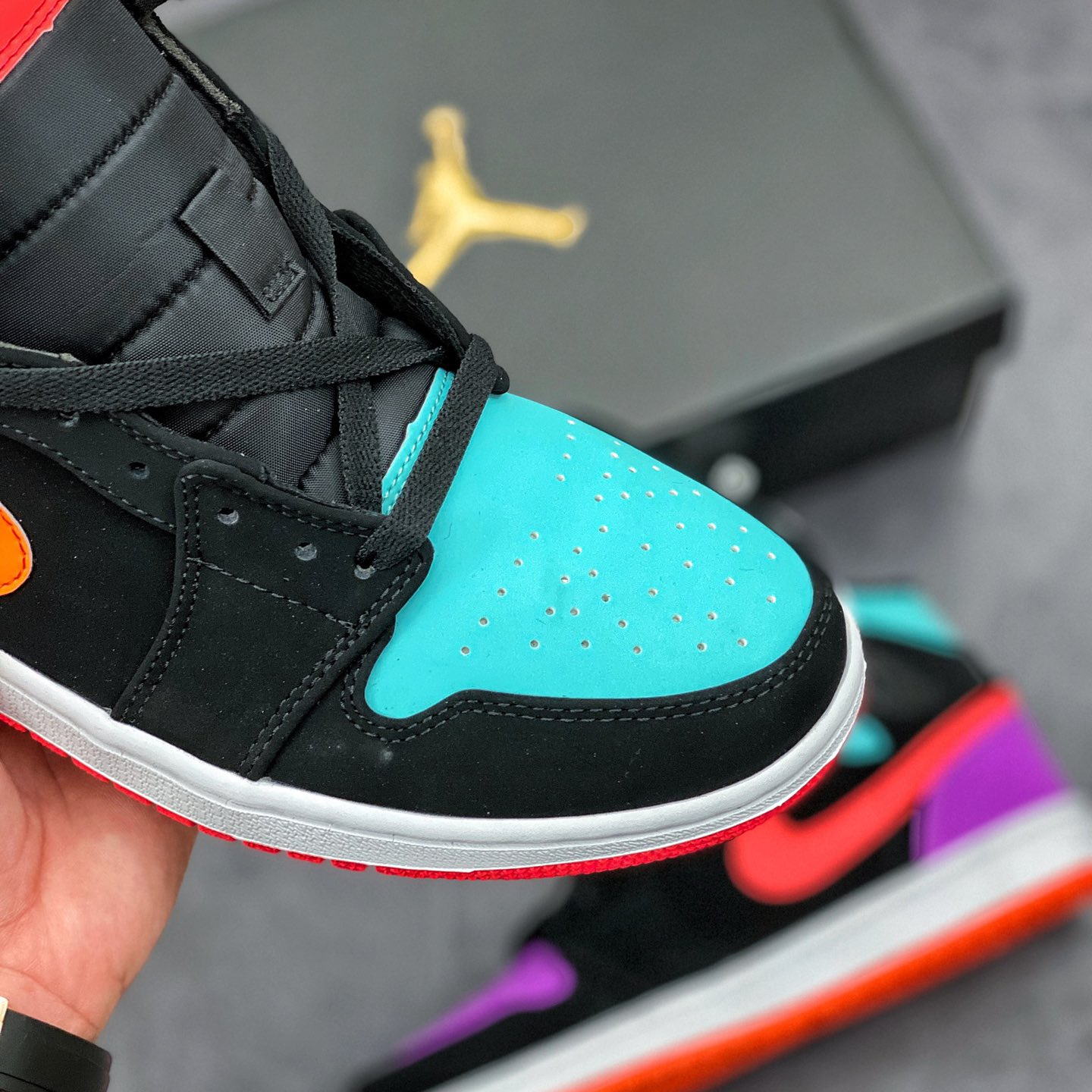 Air Jordan 1 Mid Leisure Board Shoes EU36-EU47.5/ US4-US13