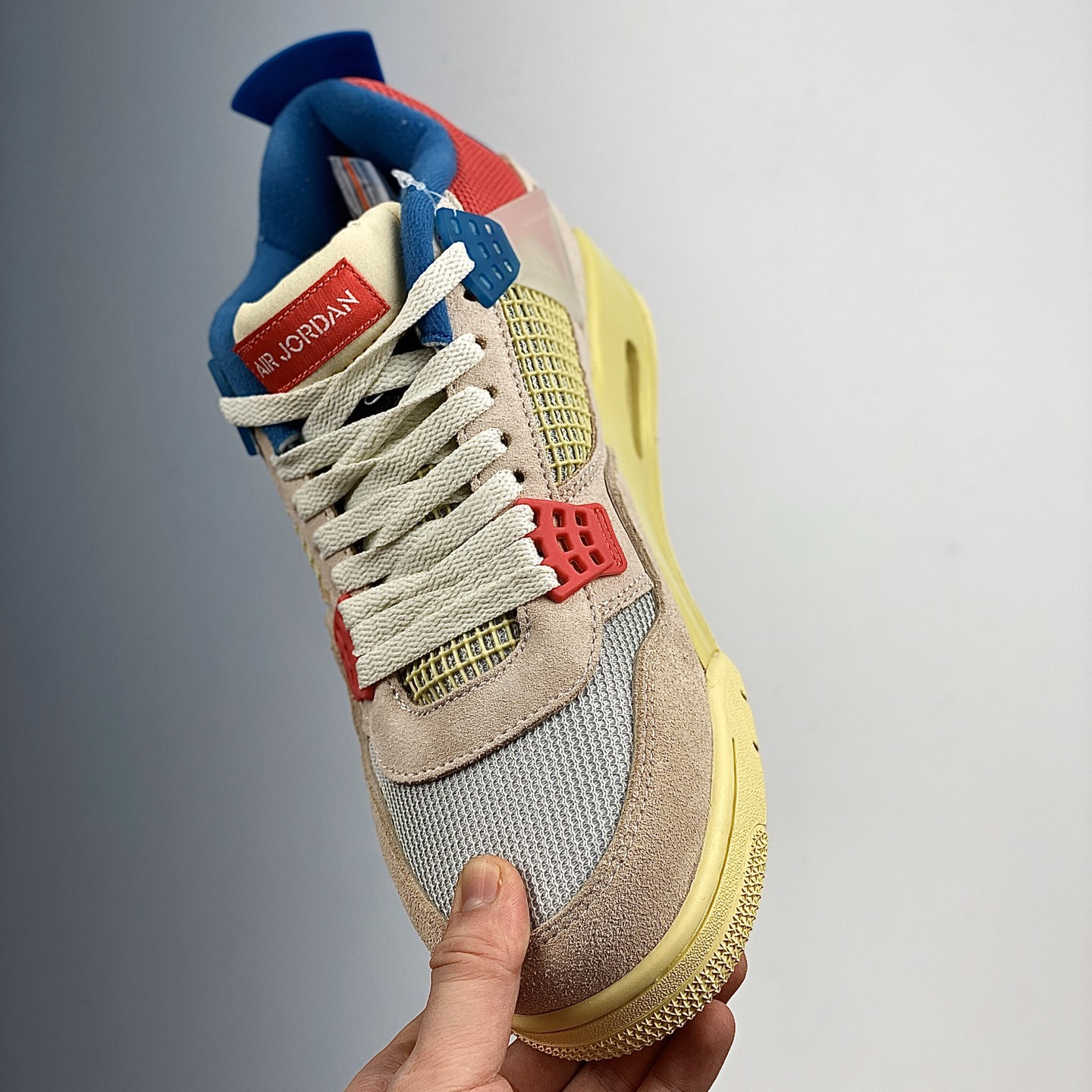 Union LA x Air Jordan 4 Guava lce Basketball Shoes Size:EU36-EU47