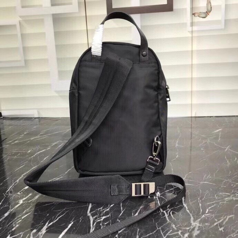 One Shoulder Nylon Backpack Men's School Bag Size 30*20*11 cm