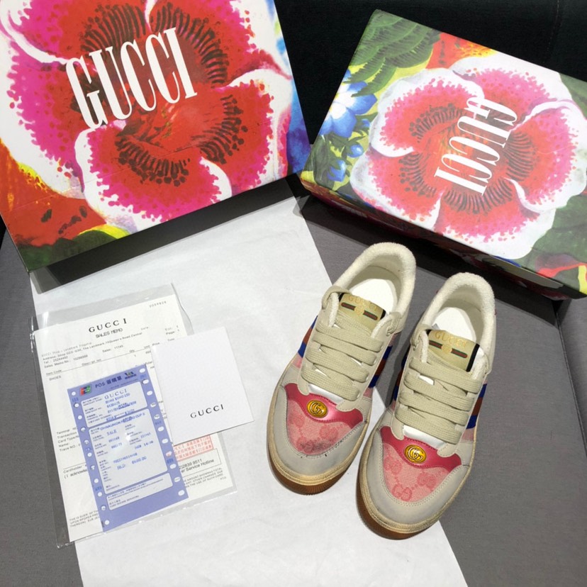 Screener Leather Sneakers Size:EU34-EU44