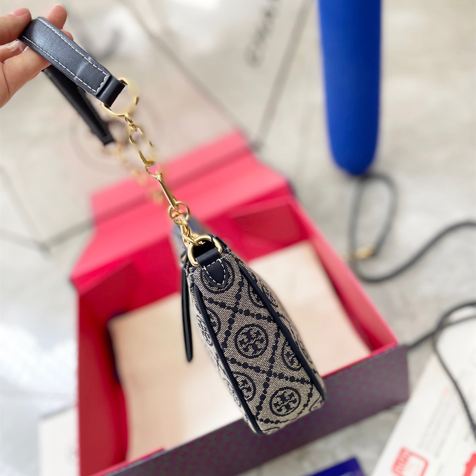 MONOGRAM Mini Bag ,2 Colors Size:25*14CM