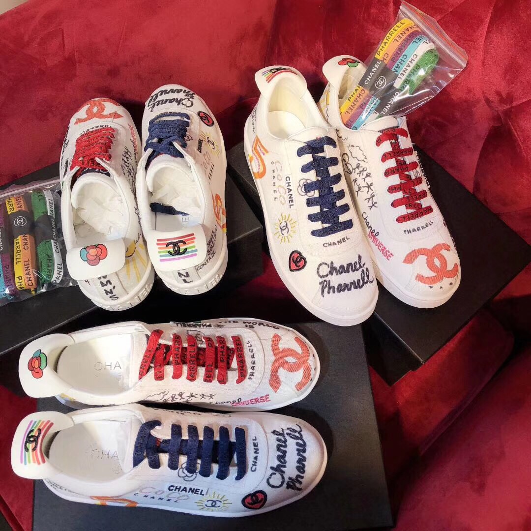 pharell Global limited edition shoes Size:EU35-EU40