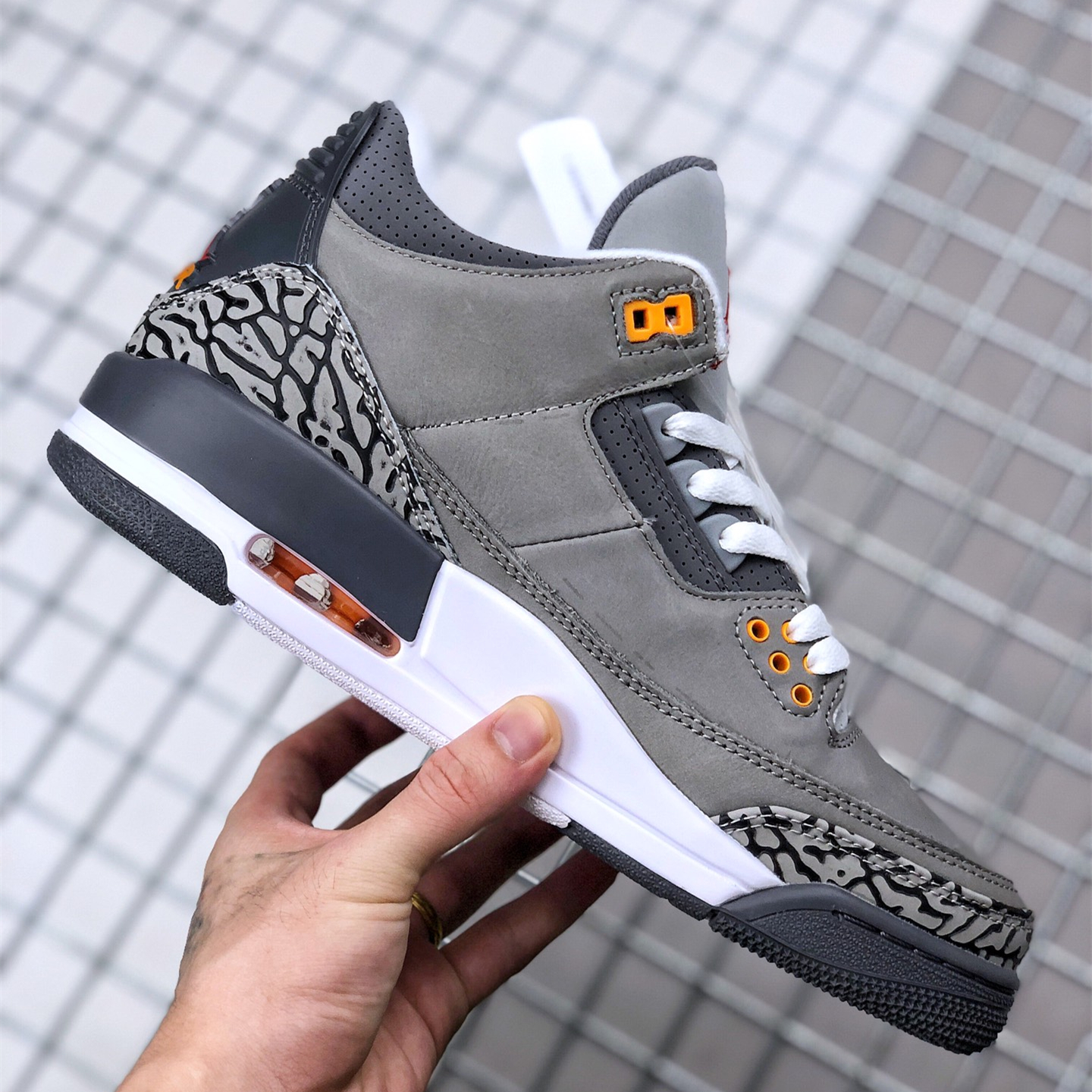 Air Jordan 3 “Cool Grey” Size:EU36-EU46/US4-US12