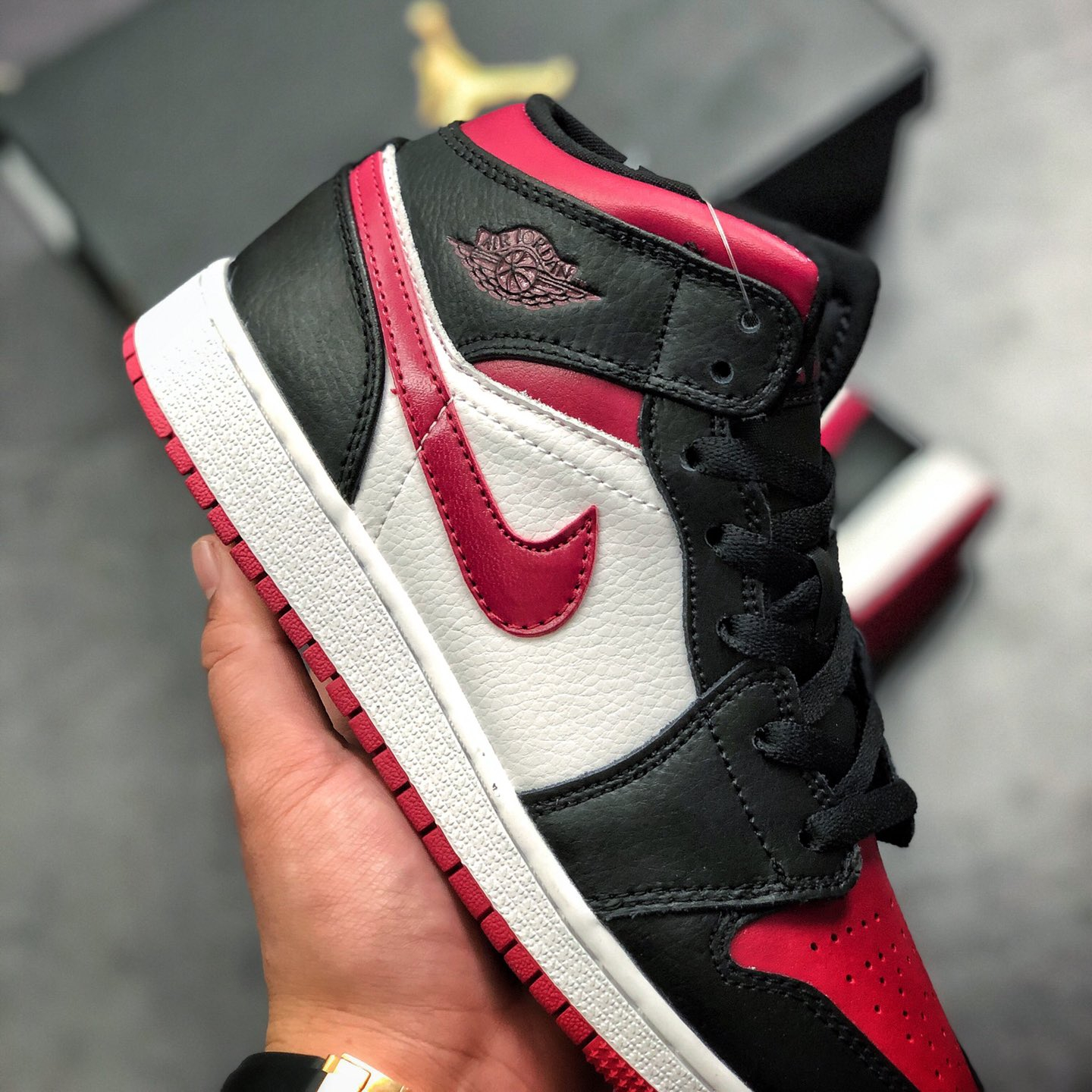 Air Jordan 1 Mid Leisure Board Shoes EU36-EU47.5/ US4-US13