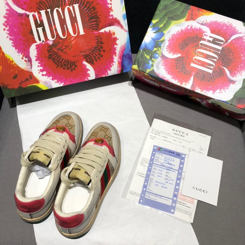 Screener Leather Sneakers Size:EU34-EU44