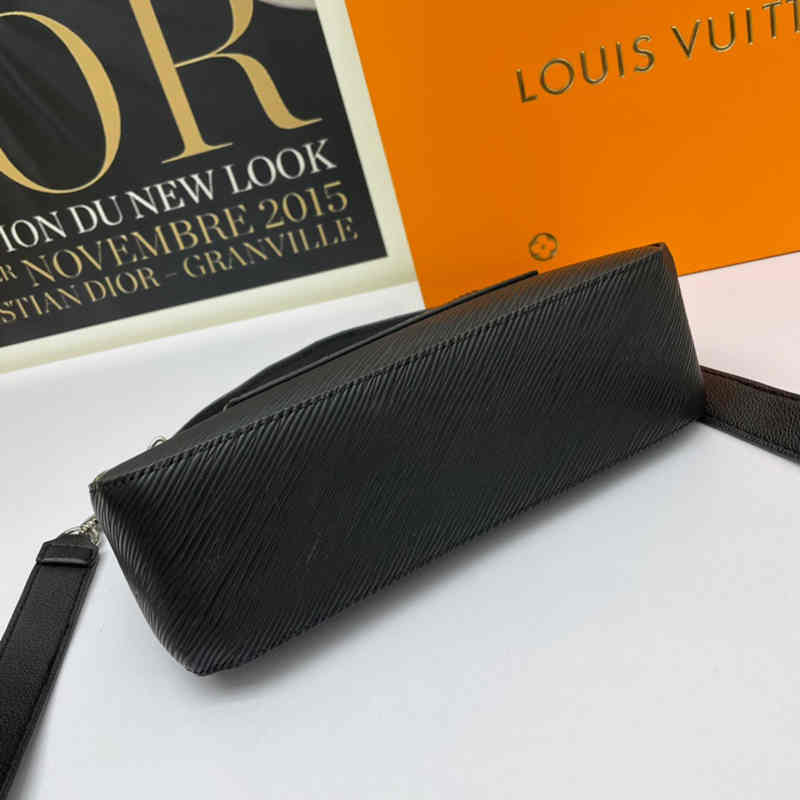 Marelle Handbag Black Marelle Detachable Canvas Zipper Bag