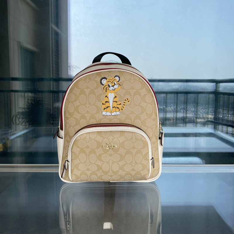 Year Of The Tiger Limited Edition Shoulder Bag Women's Fashion Backpack School Bags Size 27*35 cm