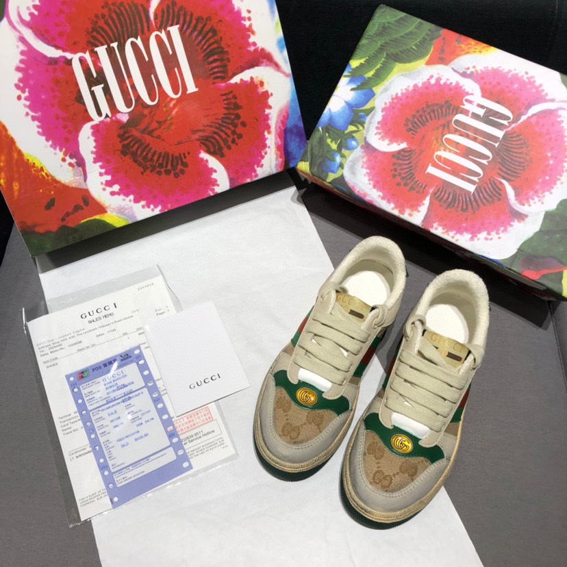 Screener Leather Sneakers Size:EU34-EU44