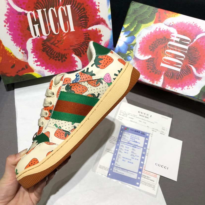 Screener Leather Sneakers Size:EU34-EU44