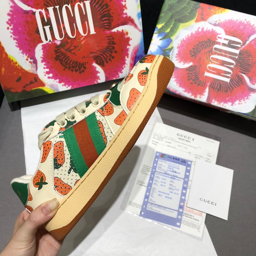 Screener Leather Sneakers Size:EU34-EU44