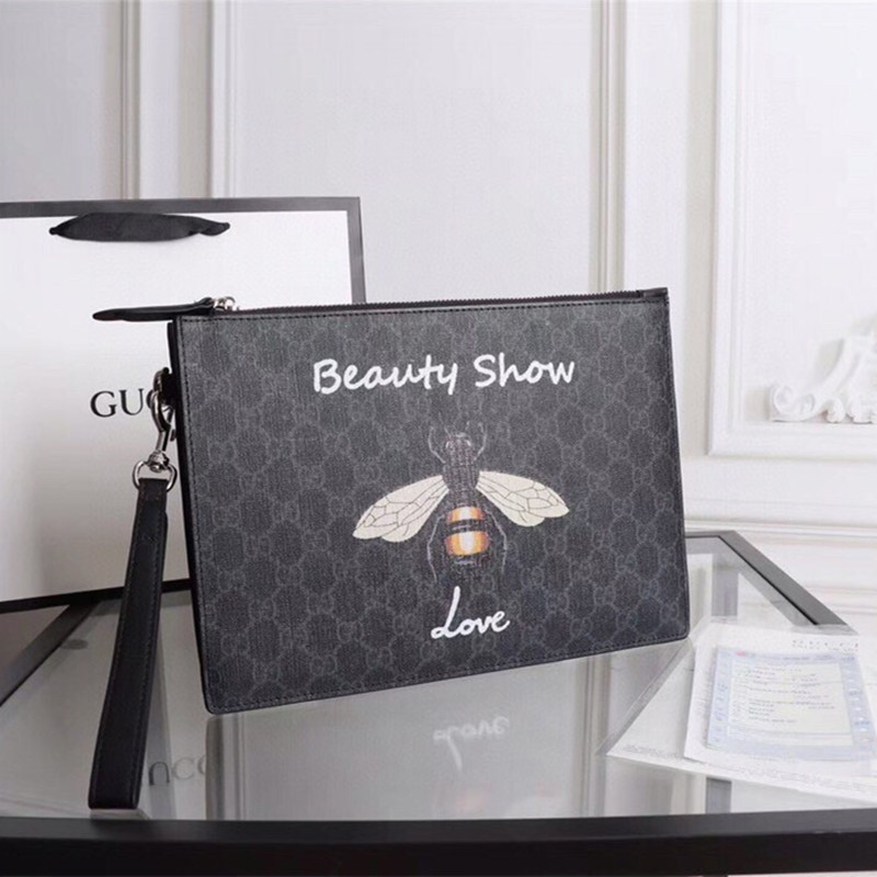 Little Bee Bag Men's Wallet Handbag 2 Colors Size 29*20*1.5 cm