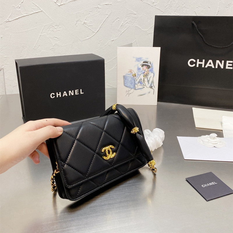 2021 Newest Lambskin Fabric Hair Bag Can Be Crossbody Shoulder Newest Chain Bag