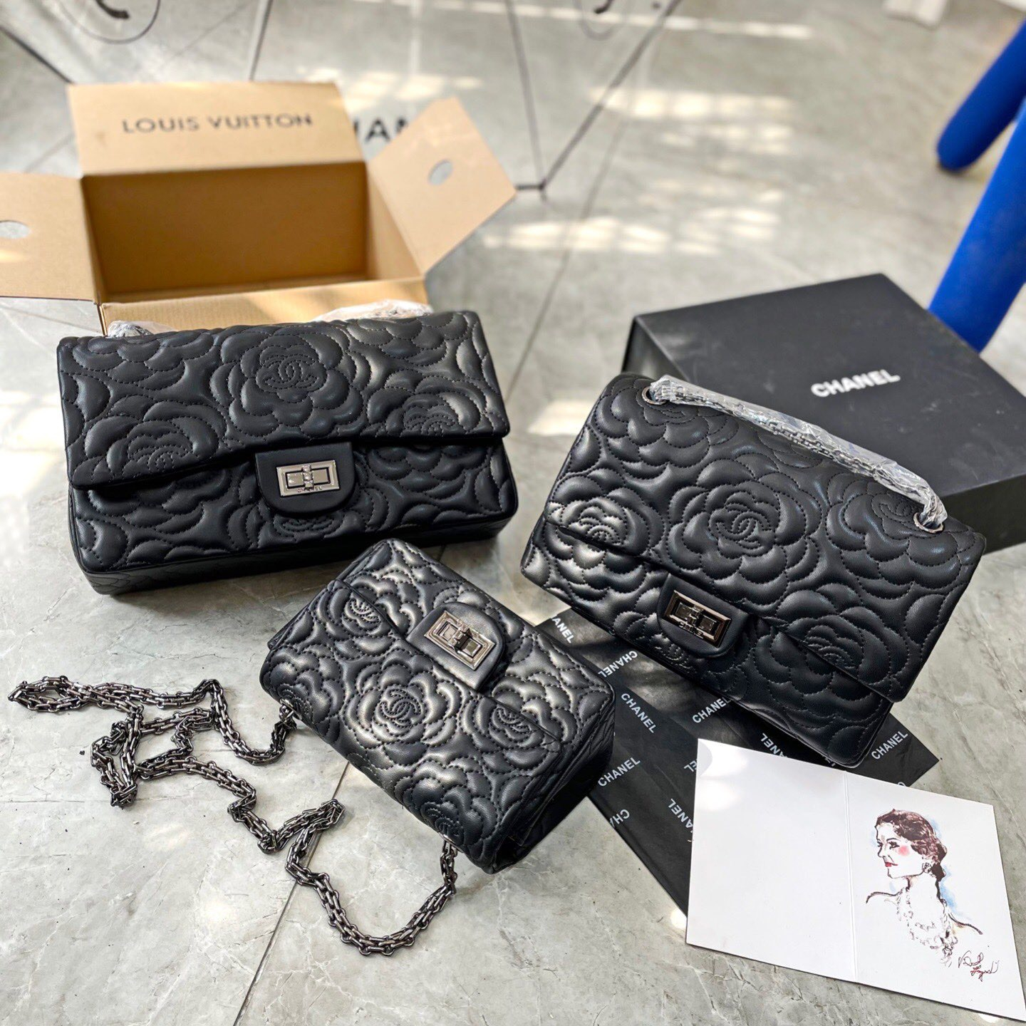 Classic Flap Bags 3 Size