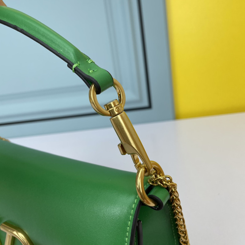 2022 Early Spring Series Women's Clutch Bag Crossbody Bags Green Size 27*13*6 cm