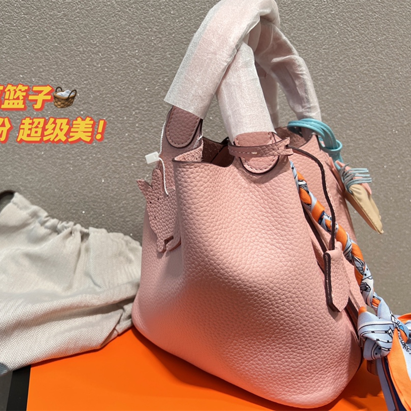 2022 New Pink Picotin Bags,size:19*17cm