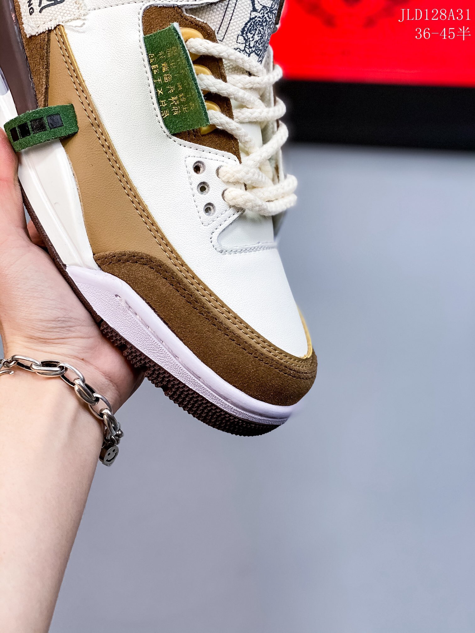 Air jordan 3 retrolaser orange casual shoes Size:EU36-EU45