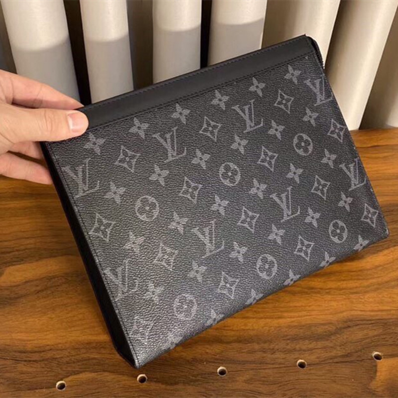 Men's Wallet Handbag 3 Colors Size 26.5*20*6 cm