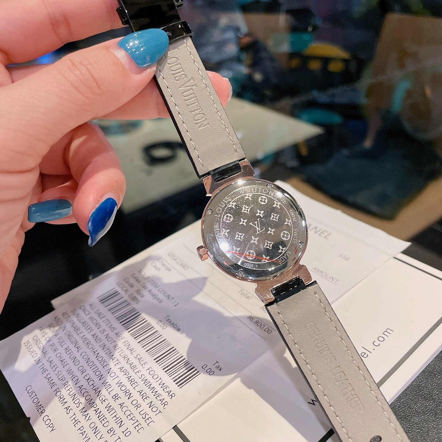 Jewelry Hand-set diamonds Watch,brown,red,black 3 Colors