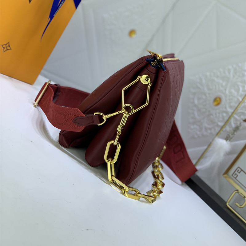 Coussin Small Bag Wine Red Size 26*20*12cm