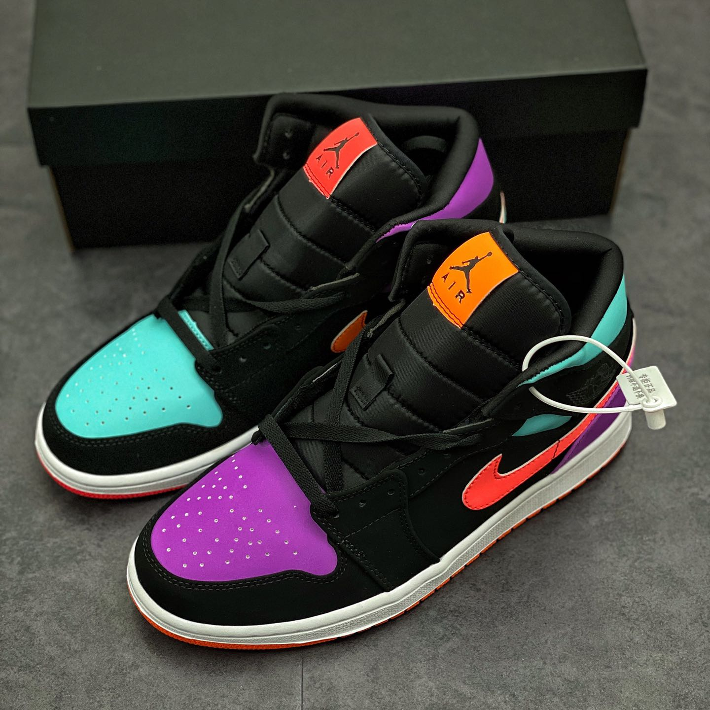 Air Jordan 1 Mid Leisure Board Shoes EU36-EU47.5/ US4-US13
