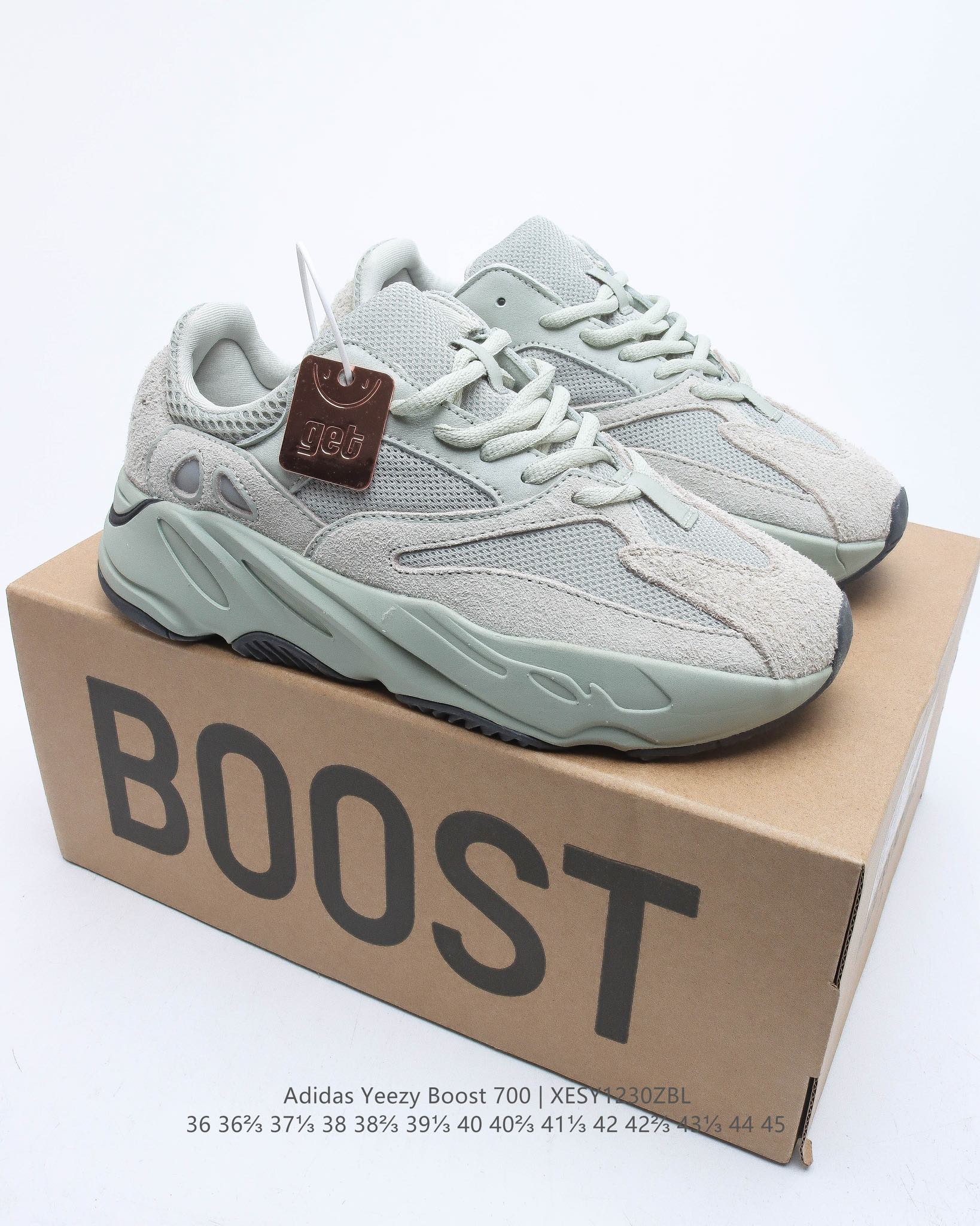 Yeezy boost 700 inertia casual shoes Size:EU36-EU45
