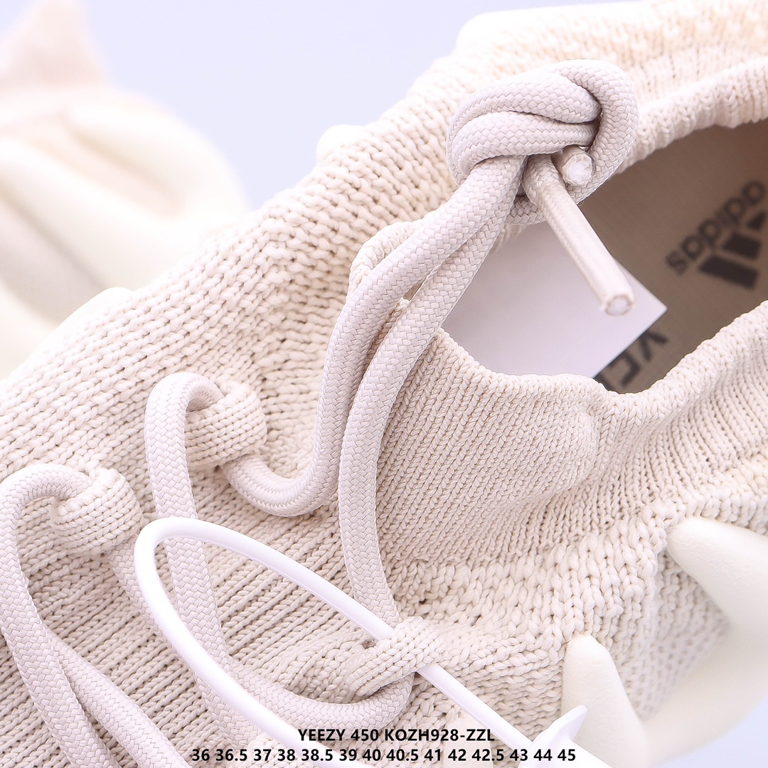 Yeezy 450 cloud white casual shoes Size:EU36-EU45