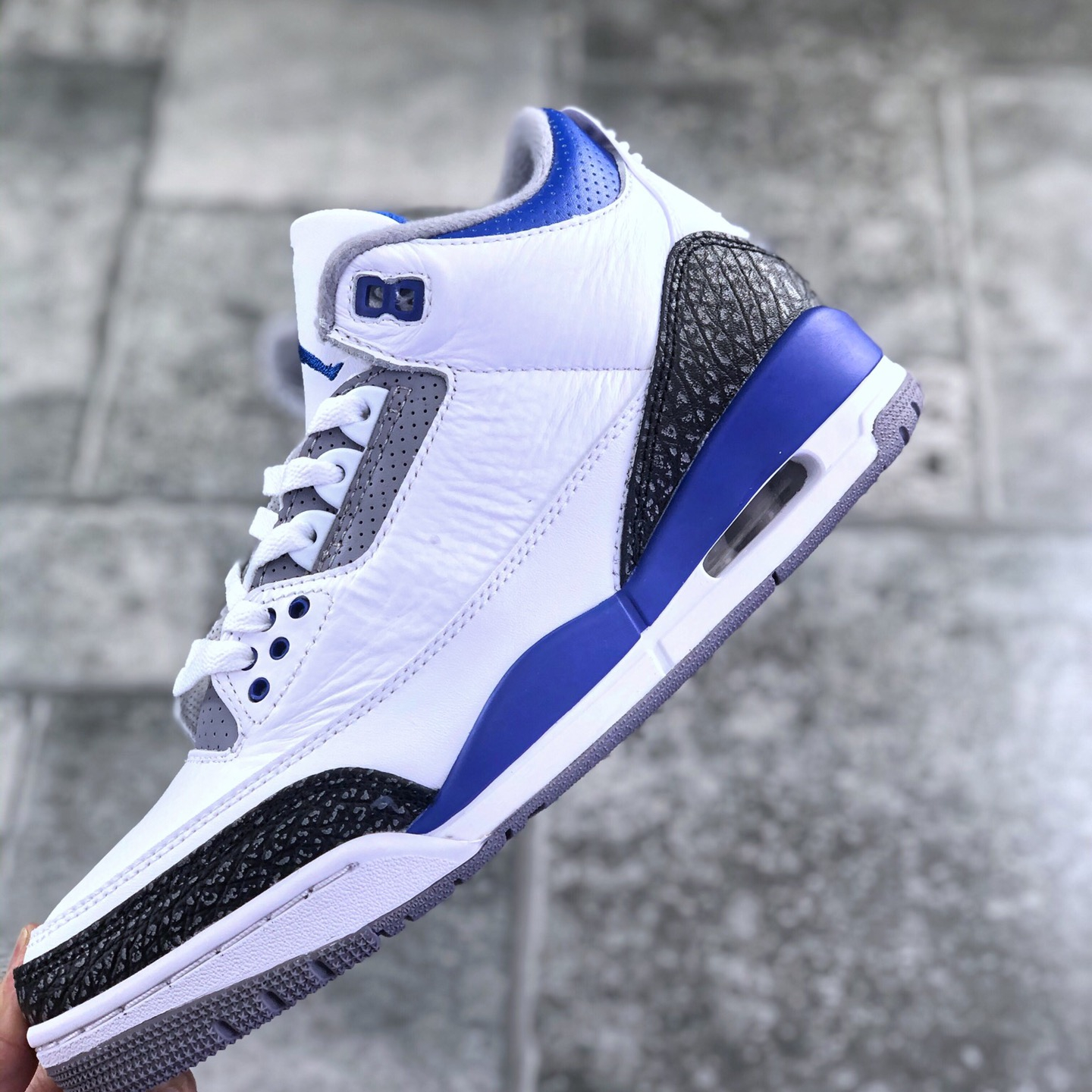 Air Jordan 3 “Racer Blue” Size:EU36-EU46/US4-US12