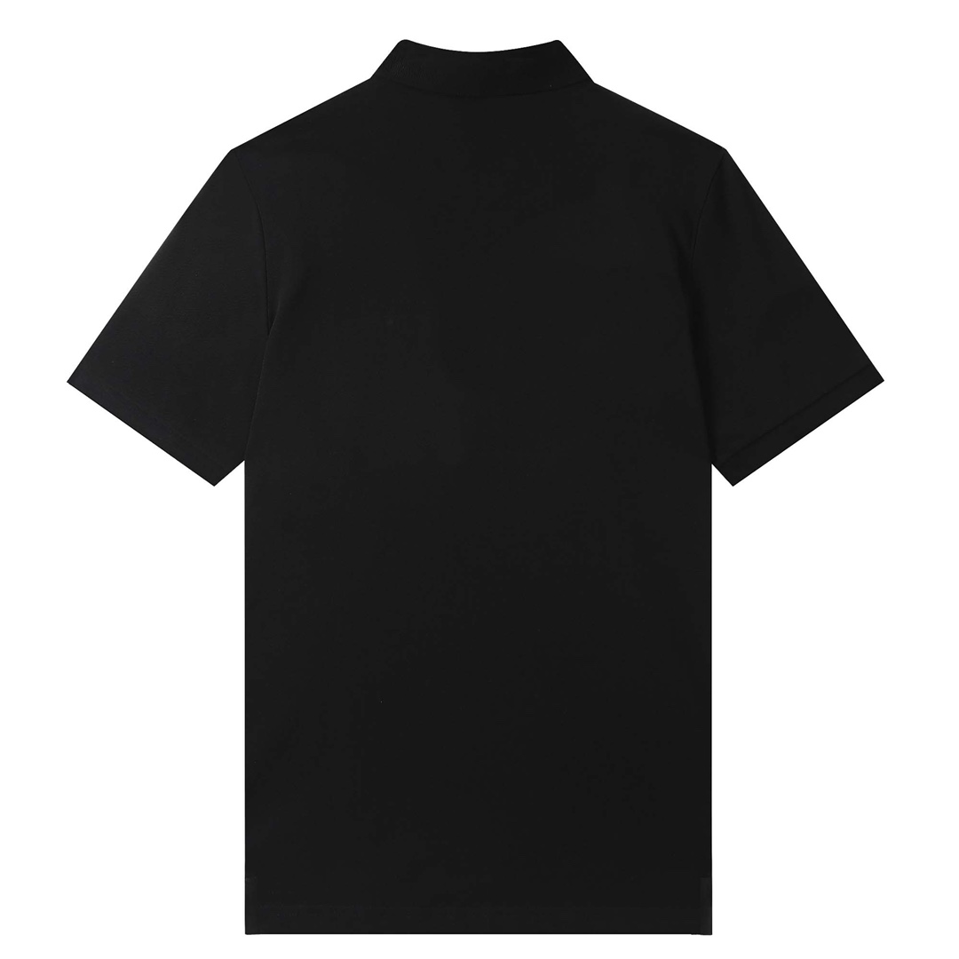 2022ss Men's Polo Black Shirt