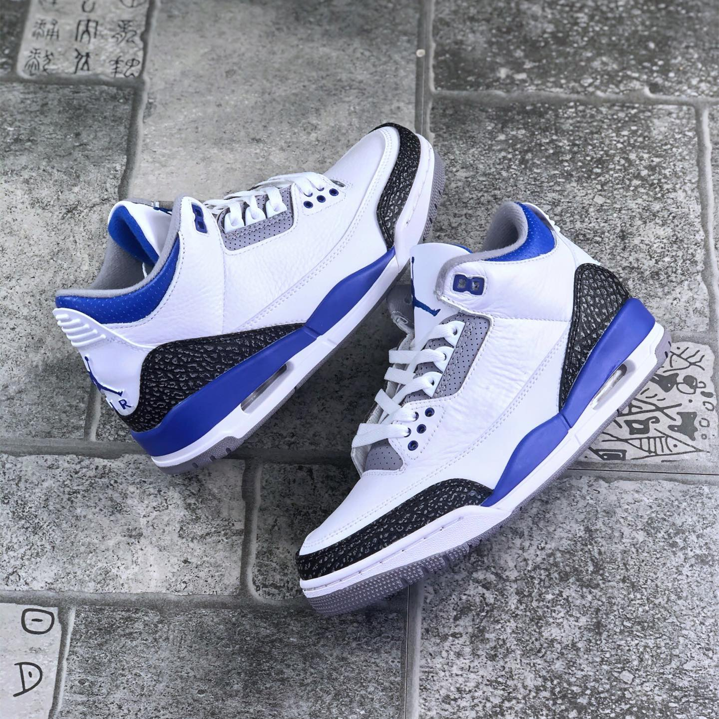 Air Jordan 3 “Racer Blue” Size:EU36-EU46/US4-US12
