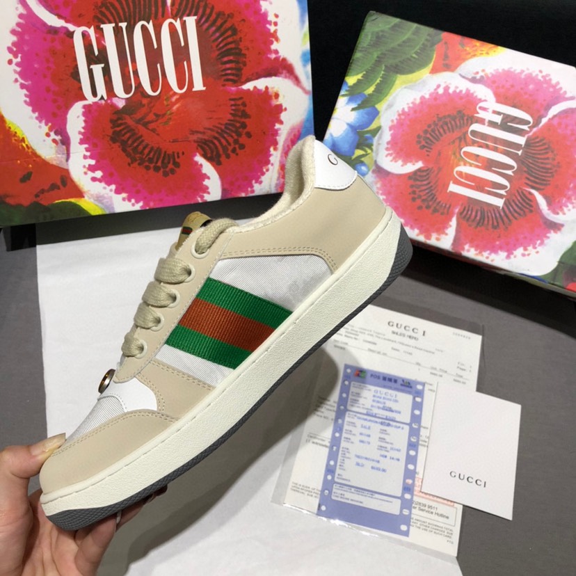 Screener Leather Sneakers Size:EU34-EU44