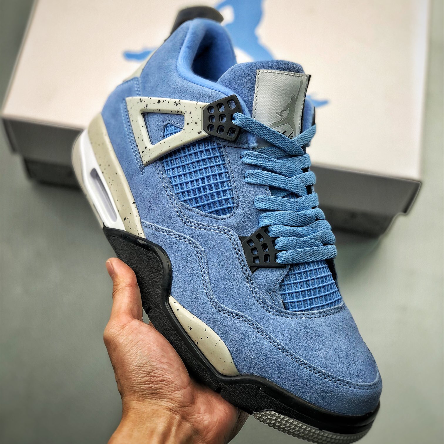 Air Jordan 4 Lightning AJ4 Basketball Shoes Size:EU36-EU47