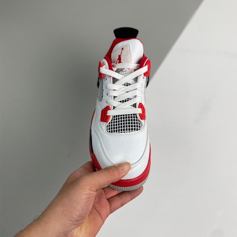 air jordan 4 retro “fire red” Sport casual shoes Size:EU36-EU47