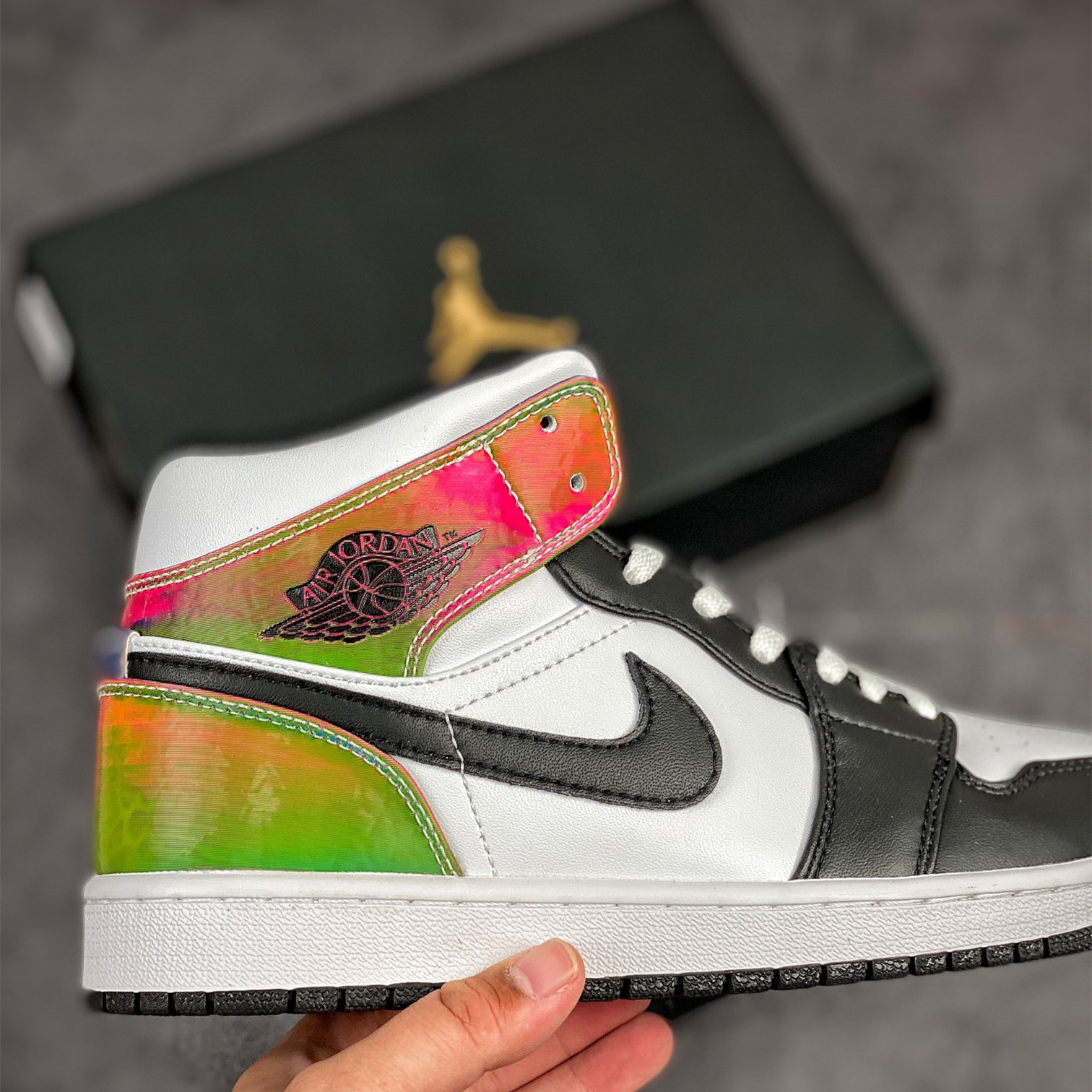 Air Jordan 1 Mid Leisure Board Shoes EU36-EU47.5/ US4-US13