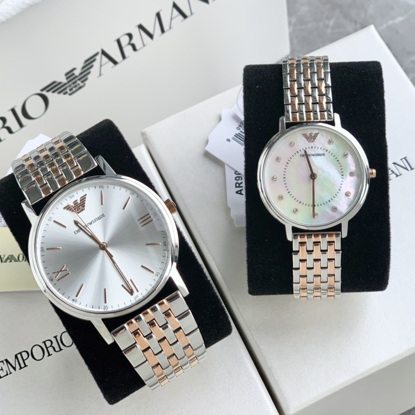 quartz watch, Couple's Watches mineral glass crystal ,Life water resistant to 30 meters
