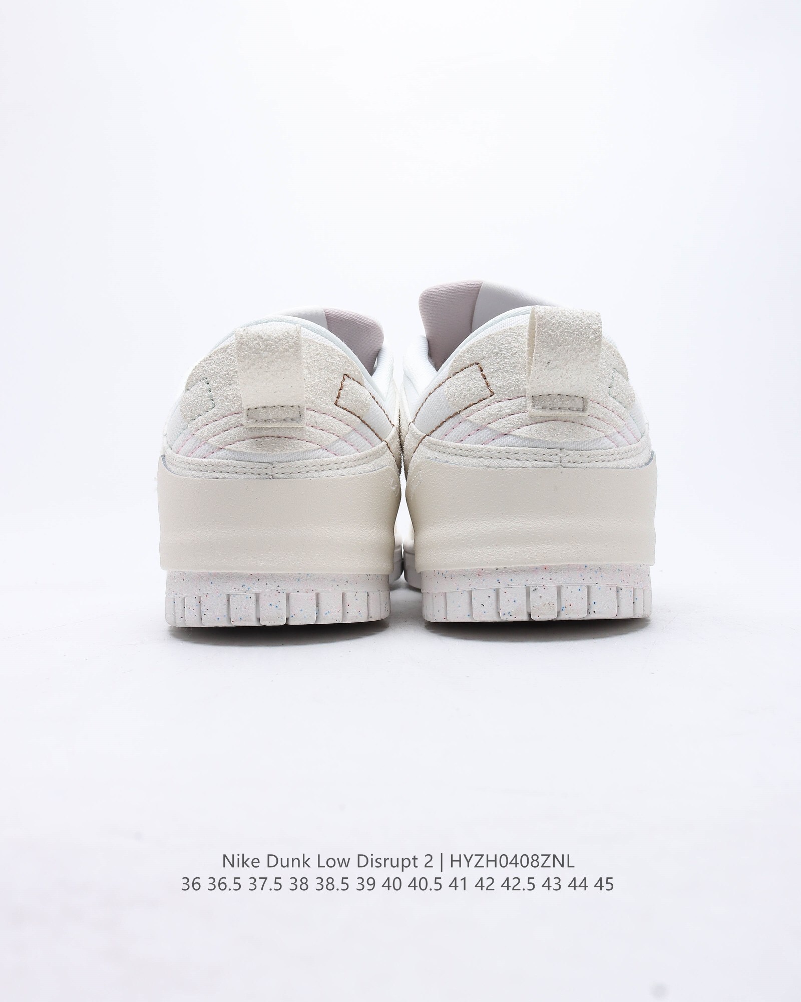 Wmns dunk low disrupt 2 pale ivory casual shoes Size:EU36-EU45
