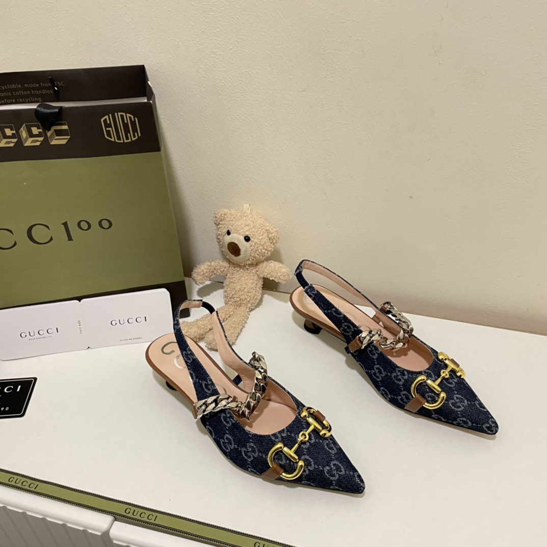 2022 New Heel Sandals Women's Shoes, 4 Colors Size:EU35-EU40