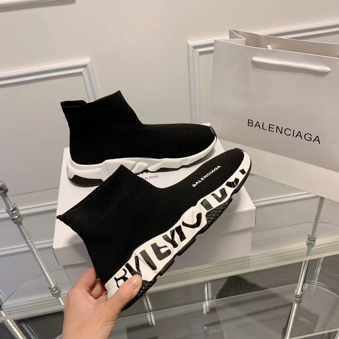 Sneakers Tess S.Gomma Maille NOIR Shoes Size:EU35-EU45