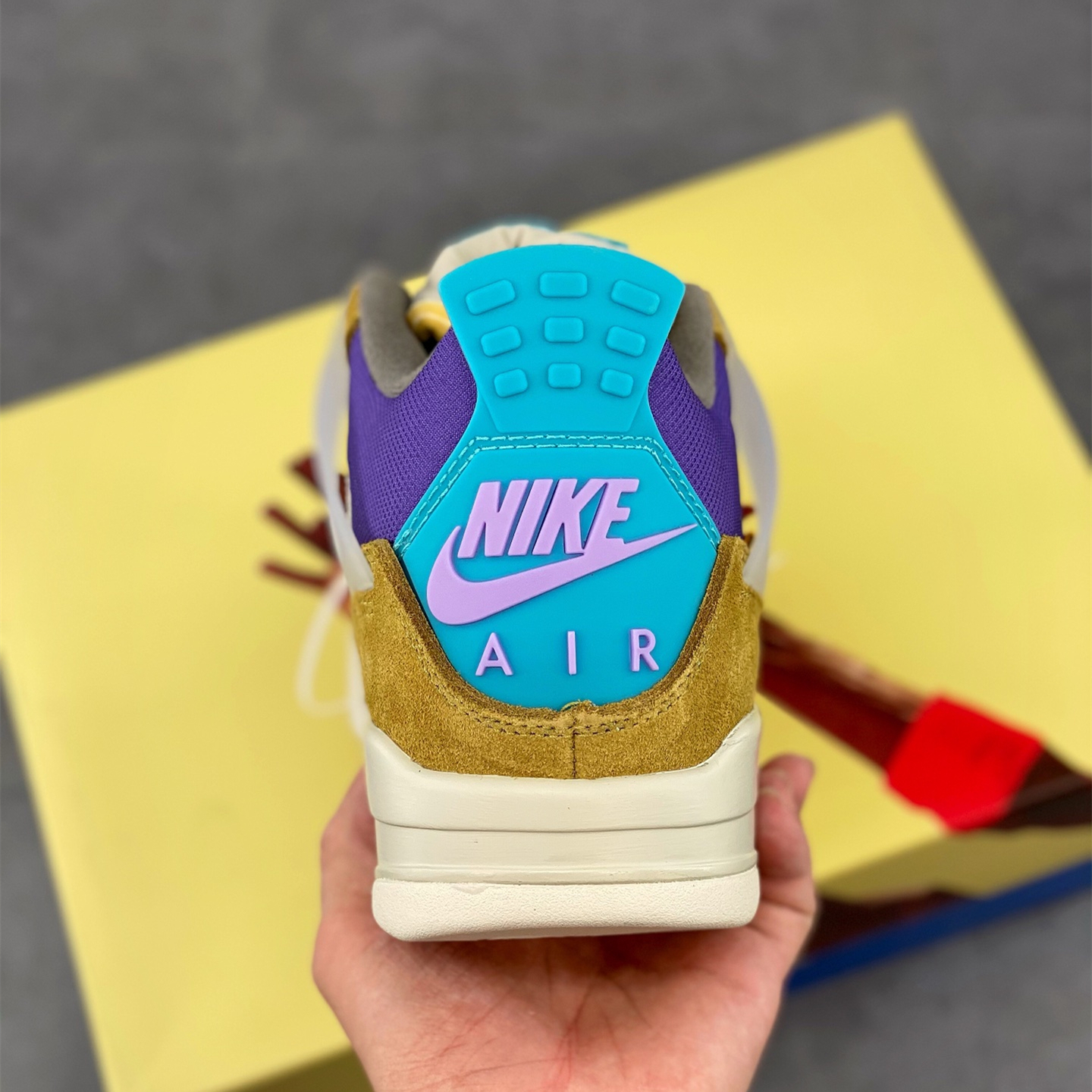 Air Jordan 4 SP Desert Moss Basketball Shoes Size：EU36-EU47