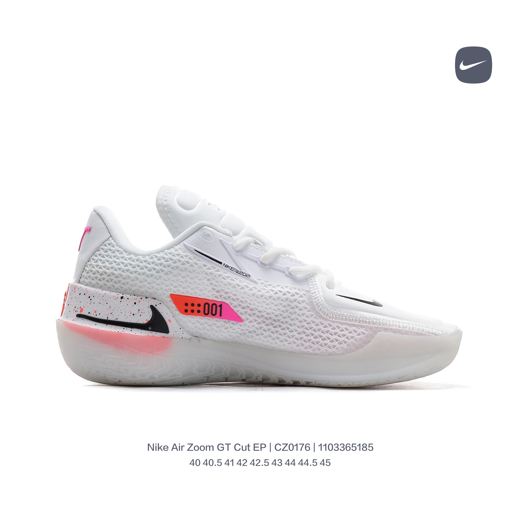 Air Zoom GT Cut Basketball Shoes SIZE:EU40-EU45/US7-US11