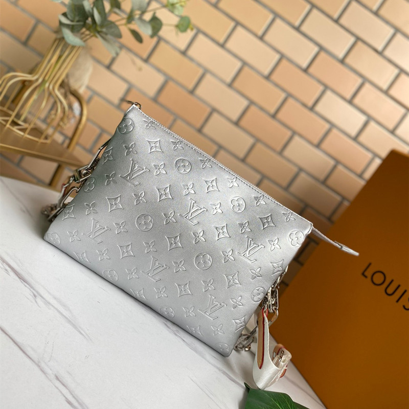 Coussin Small Bag Silver Size 26*20*12cm