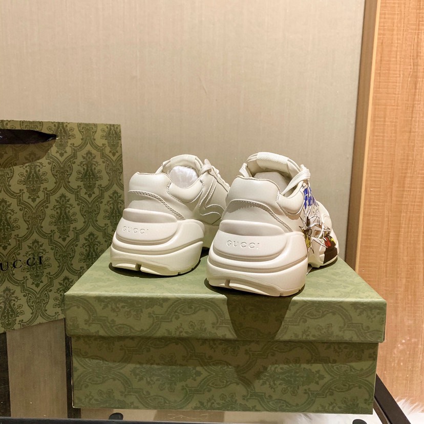 Rhyton Leather Sneakers Size:EU35-EU44