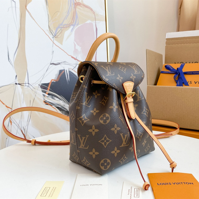 Montsouris BB Shoulder Bag Ladies Backpack Schoolbag Size 17*20*10.5cm