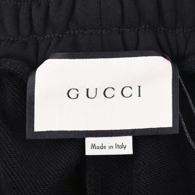 2022ss Men's Black Shorts