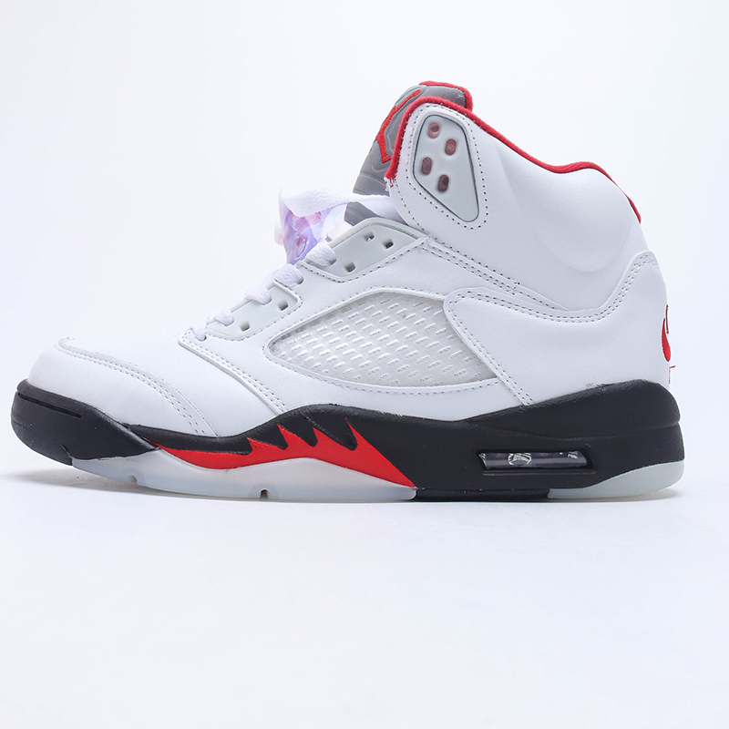 air jordan aj5 retro“fire red” Sport casual shoes Size：EU36-EU47