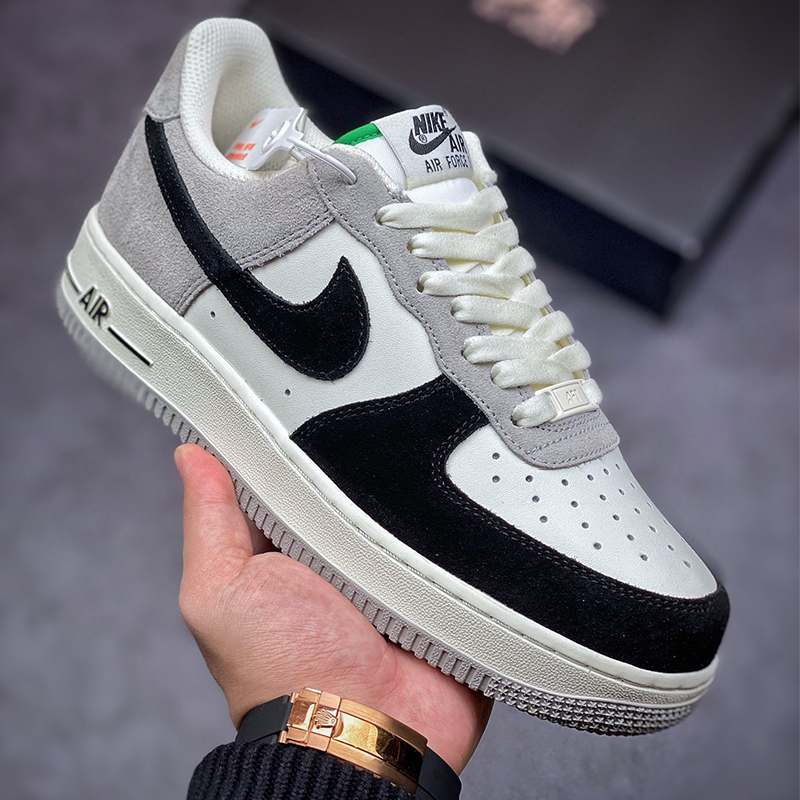 Air Force 1 Sport casual shoes Size white black：EU36-EU45