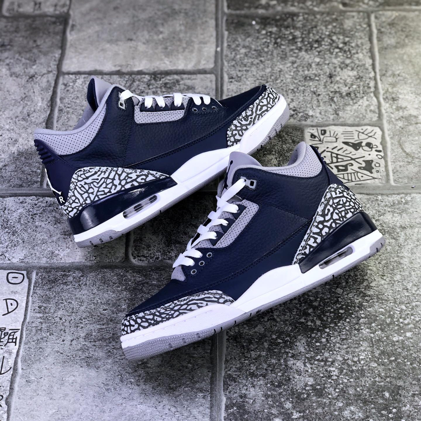 Air Jordan 3 “Midnight Navy” Size:EU36-EU46/US4-US12