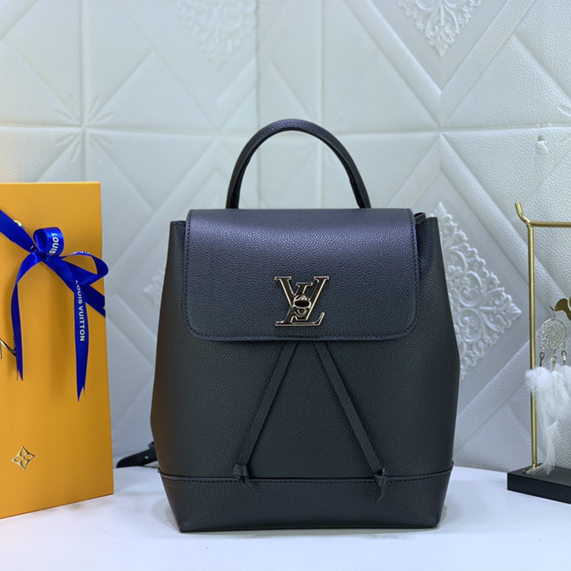 Lockme Shoulder Bag Ladies Fashion Backpack Schoolbag Size 22 * 28 * 13 cm