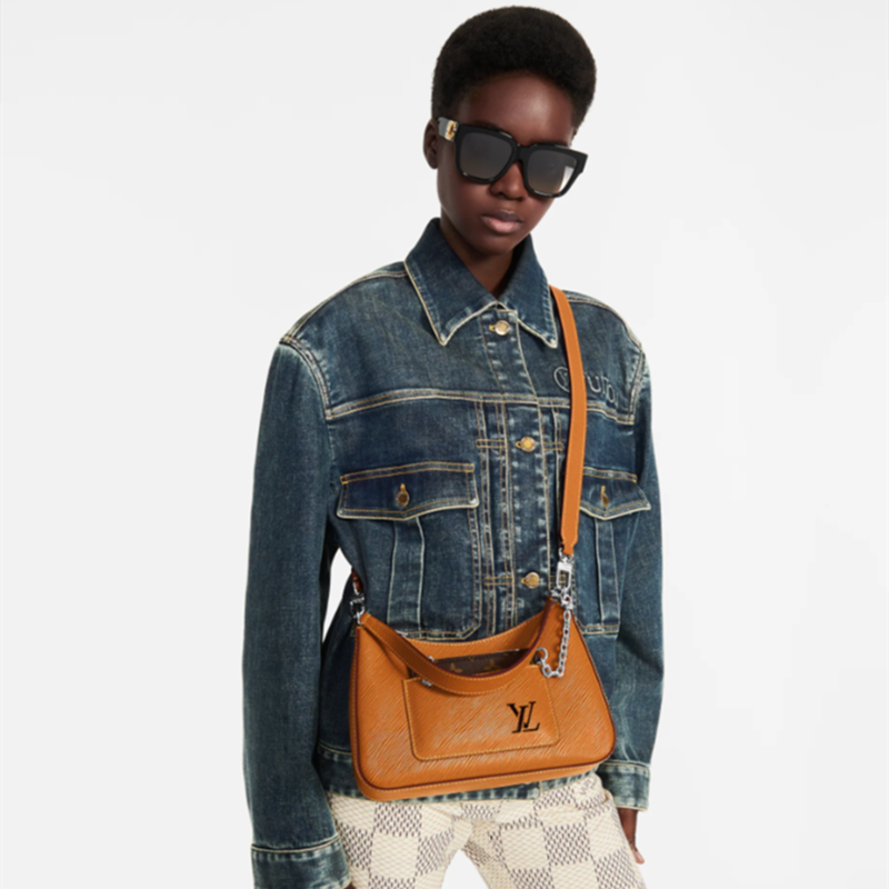 Marelle Handbag Caramel Marelle Detachable Canvas Zipper Bag