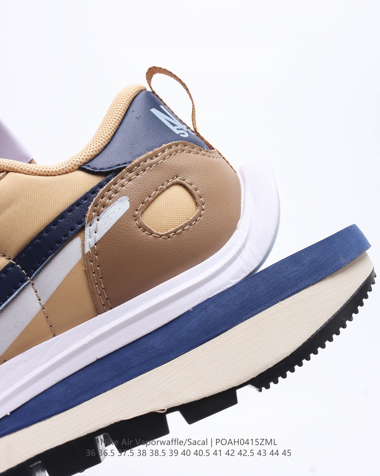 sacai x nike vaporwaffle casual shoes Size：EU36-EU45