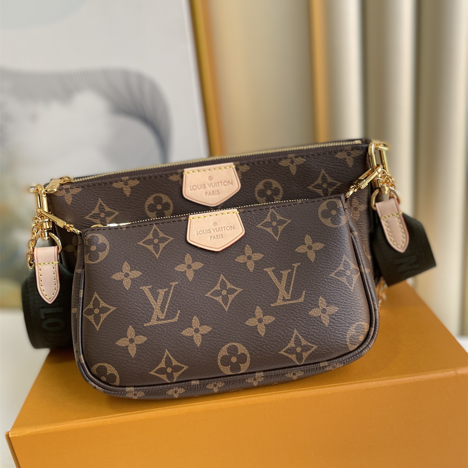 3in1  Multi Pochette Accessories ,High Quality 1：1